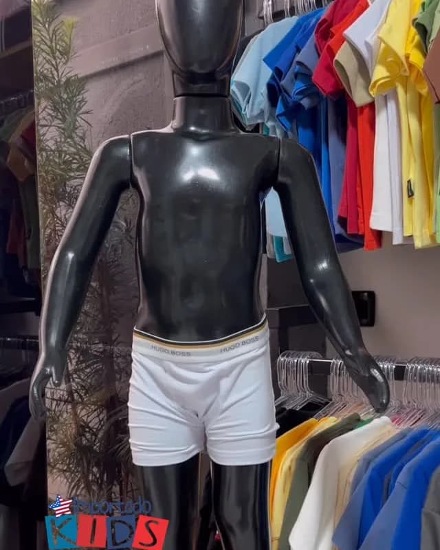 Cueca boxer Hugo Boss branca