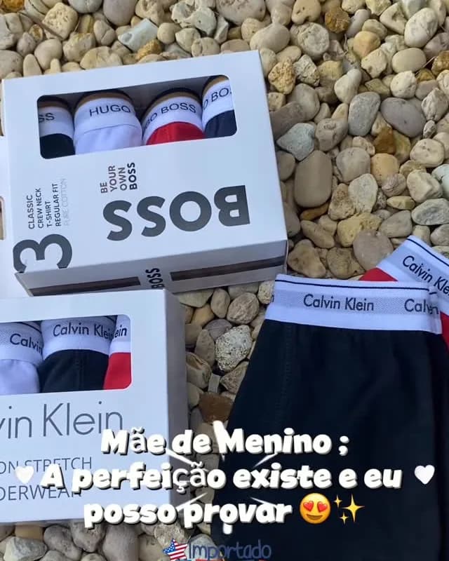 Kit 3 cuecas Hugo Boss