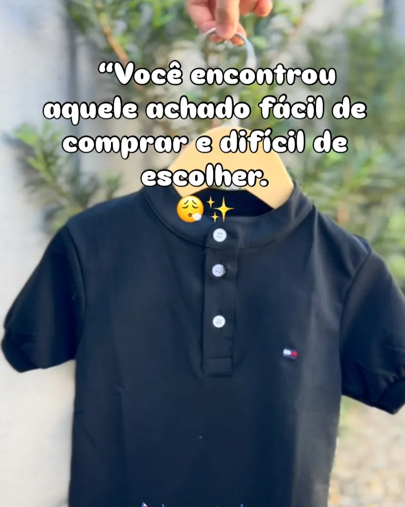 Polo Tommy Hilfiger preta